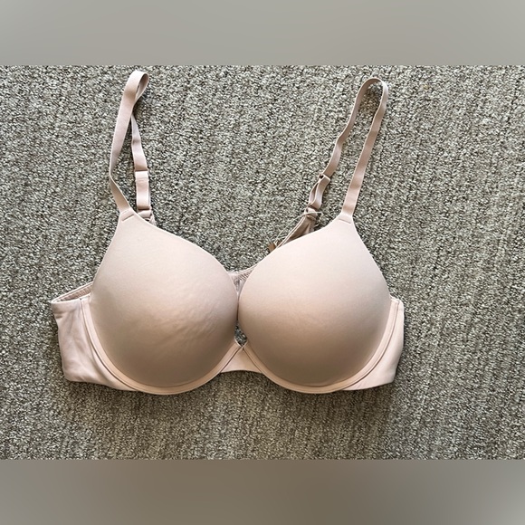SKIMS Fits Everybody Push Up Demi Bra Mica 42C NWT - Picture 2 of 5
